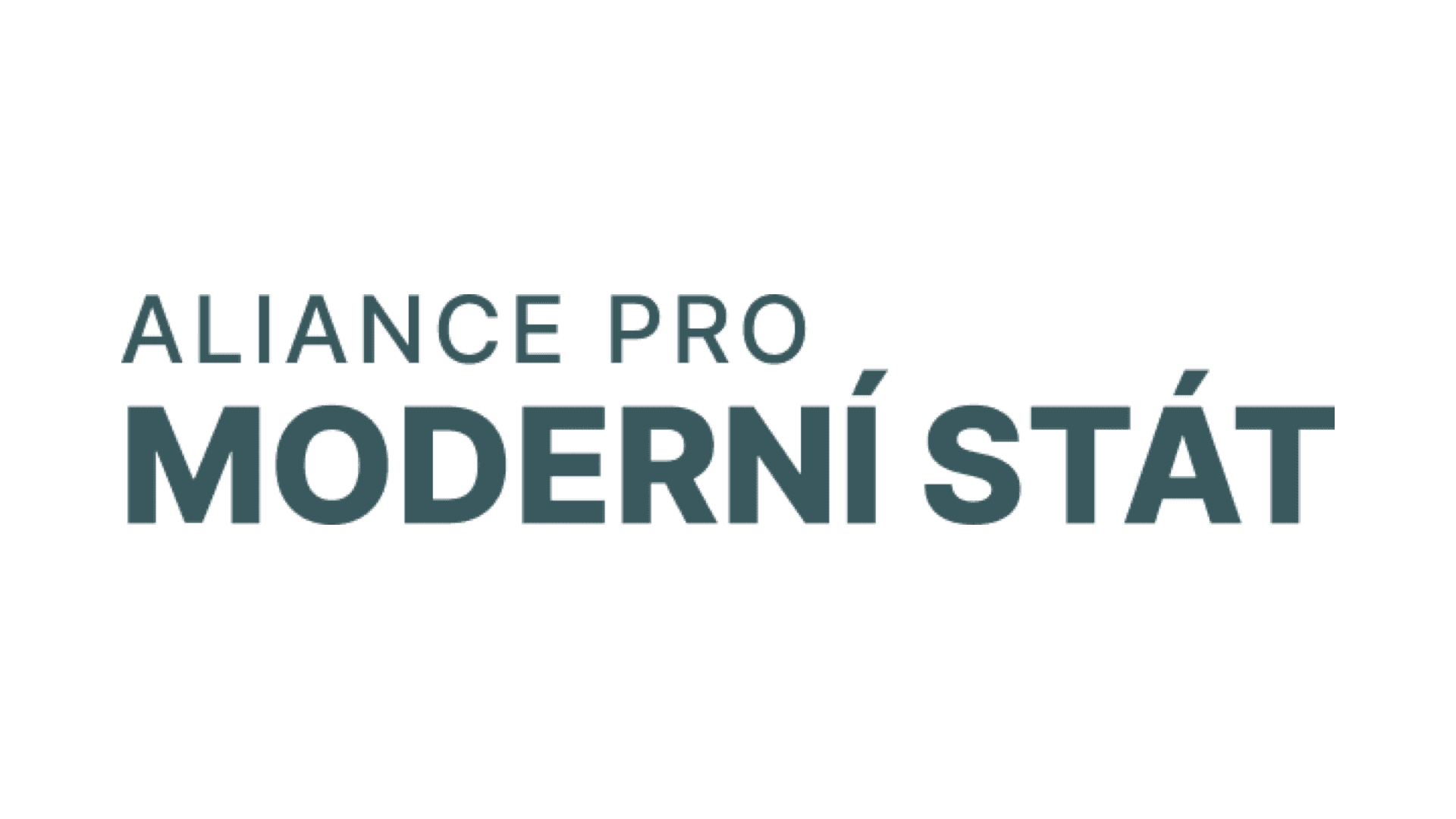 Logo Aliance pro moderní stát